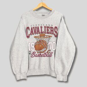 Vintage CIeveIand Cavaliers Basketball Sweatshirt, Cleveland Cavaliers NBA Shirt